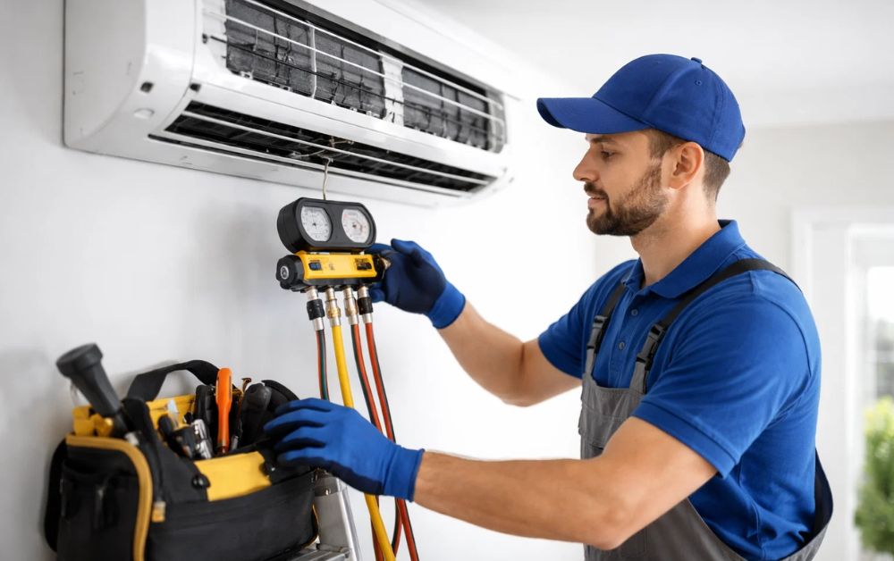 Leaks in the refrigeration system