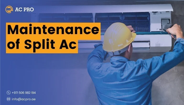 Split AC Maintenance Services in Dubai